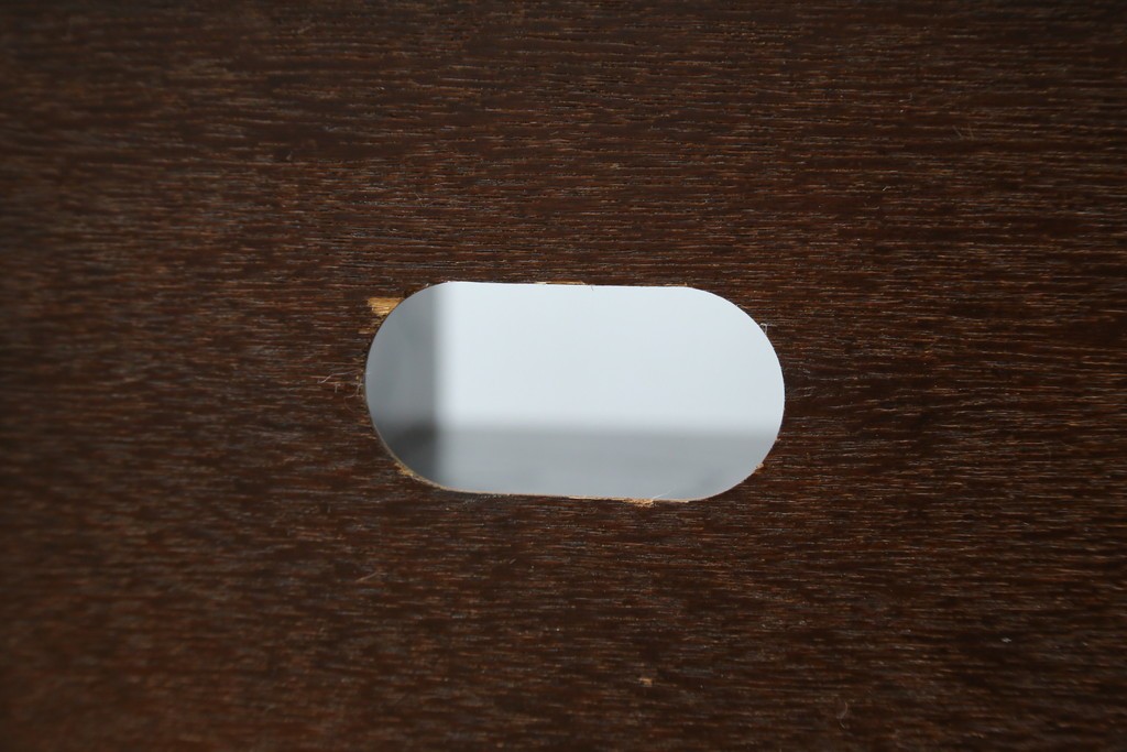 中古　希少な廃番品　青木産業　欅(ケヤキ)材　4way　デザイン性と実用性を兼ね備えたテレビ台　(R-086906)