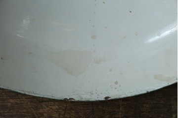 《引っ掛けシーリング式ペンダントライト加工費込み》　イギリスアンティーク　インダストリアル　深みのあるグリーンがおしゃれなペンダントライト　(R-086914)