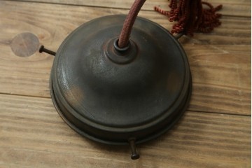 和製ヴィンテージ　真鍮飾りとタッセル付きのペンダントライト　(R-086922)