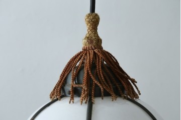 和製ヴィンテージ　真鍮飾りのペンダントライト　(R-086923)