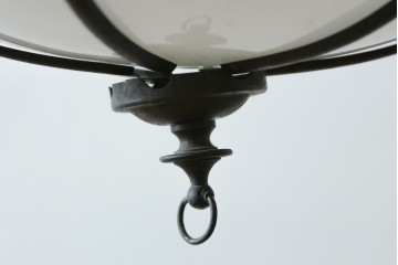 和製ヴィンテージ　真鍮飾りのペンダントライト　(R-086923)