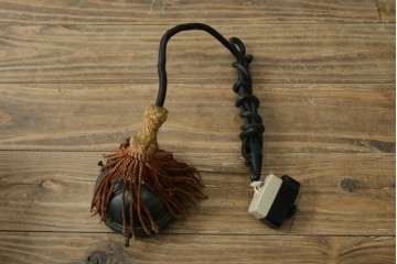 和製ヴィンテージ　真鍮飾りのペンダントライト　(R-086923)