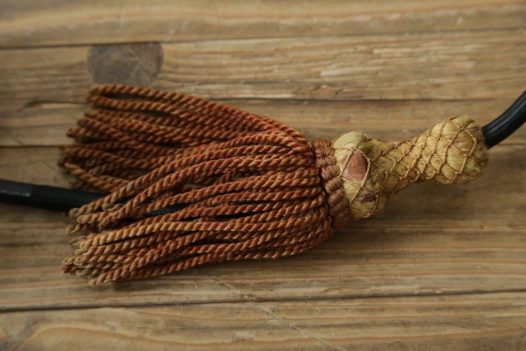 和製ヴィンテージ　真鍮飾りのペンダントライト　(R-086923)