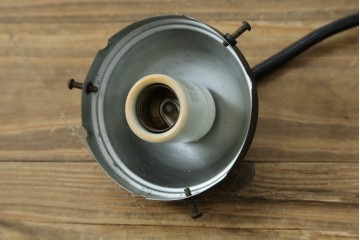 和製ヴィンテージ　真鍮飾りのペンダントライト　(R-086923)