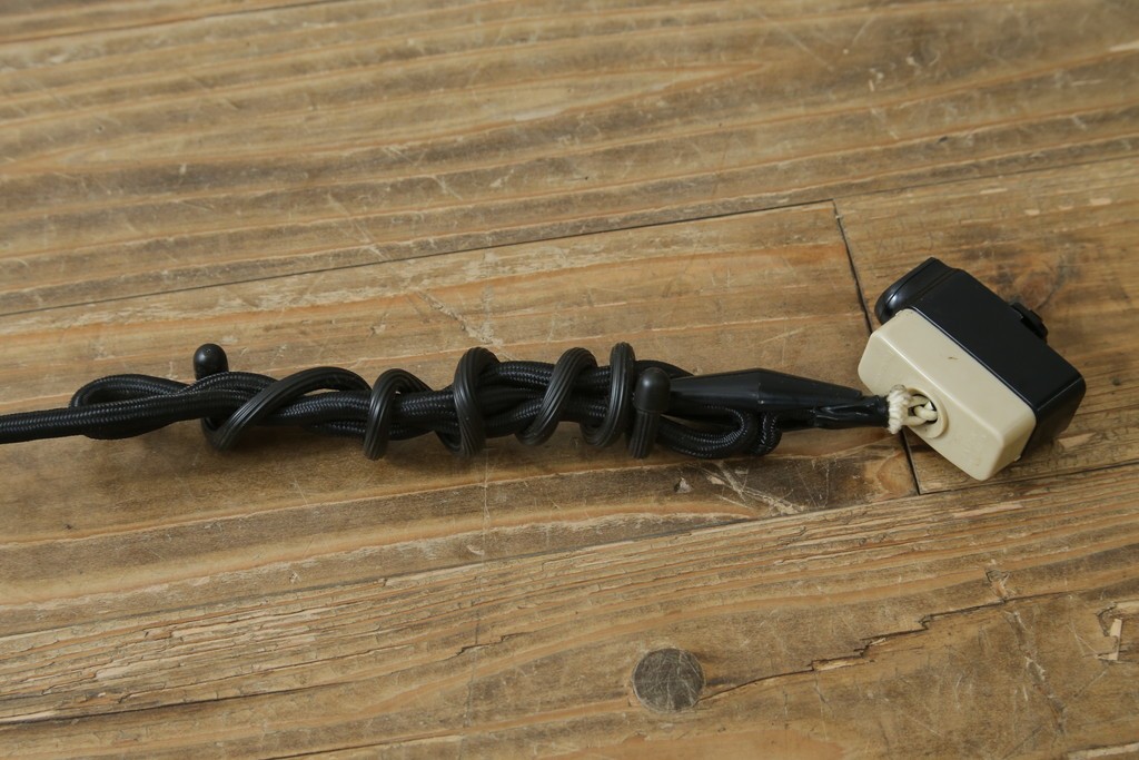 和製ヴィンテージ　真鍮飾りのペンダントライト　(R-086923)