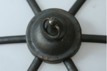 和製ヴィンテージ　真鍮飾りのペンダントライト　(R-086923)