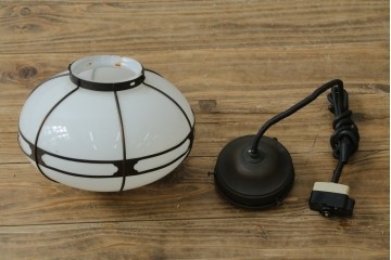 和製ヴィンテージ　丸みのあるフォルムのペンダントライト　(R-086924)