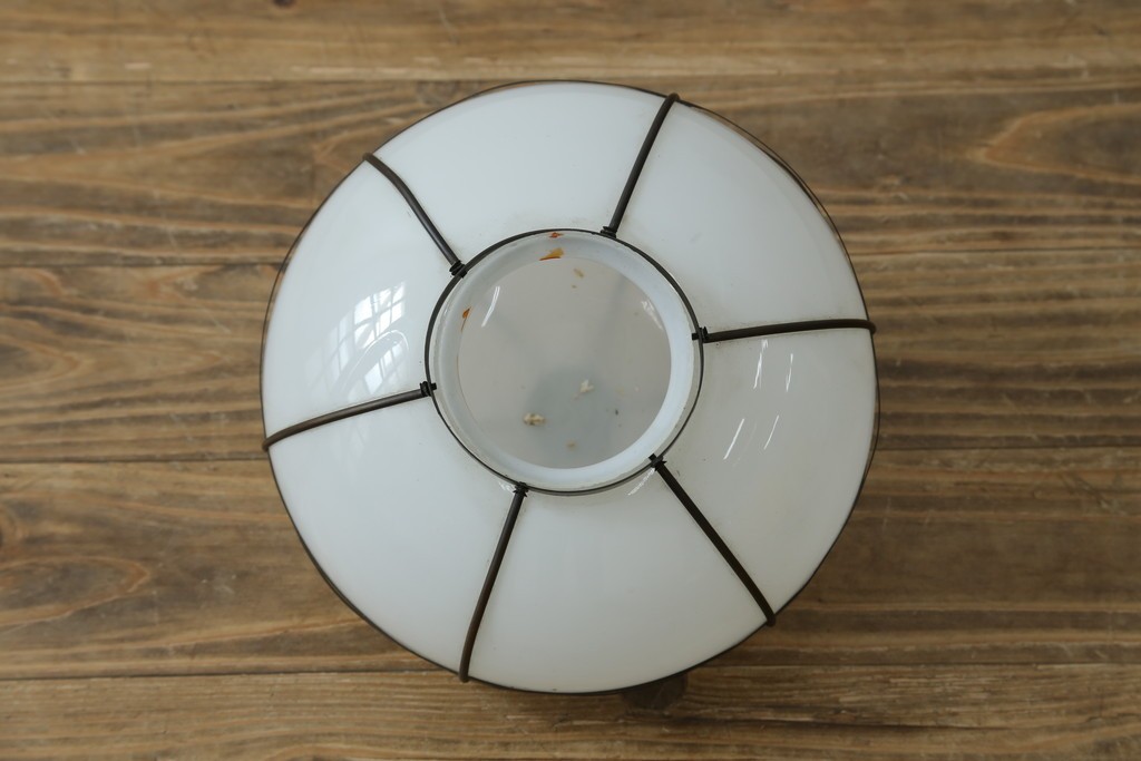 和製ヴィンテージ　丸みのあるフォルムのペンダントライト　(R-086924)