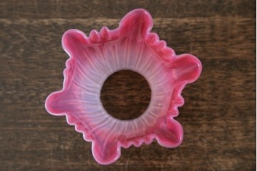 フランスアンティーク　高級品　L.PINET社　真鍮　オパールミルキーガラスシェードのデスクライト　(R-086925)