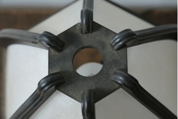 和製ヴィンテージ　漆畑工芸　和モダンデザインのデスクライト　(R-086926)