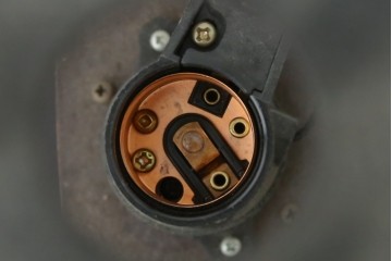 和製ヴィンテージ　漆畑工芸　和モダンデザインのデスクライト　(R-086926)