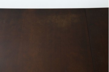 和製ヴィンテージ　国産　職人手作り家具　日常使いから来客時まで活躍するエクステンションテーブル　(R-086928)