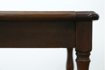 和製ヴィンテージ　国産　職人手作り家具　日常使いから来客時まで活躍するエクステンションテーブル　(R-086928)