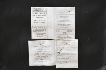 中古　イタリア　calligaris(カリガリス)　本革製ダイニングチェア　※座面内部のウレタンに劣化有り　(R-086932)