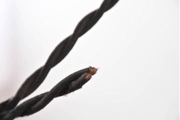 和製アンティーク　珍品　梅の花と星形装飾が可愛らしい提灯型ガラス製ペンダントライト　(R-086940)