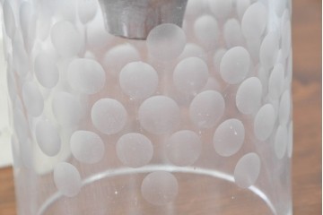 和製ヴィンテージ　レトロな水玉模様のペンダントライト3点セット　(R-086951)