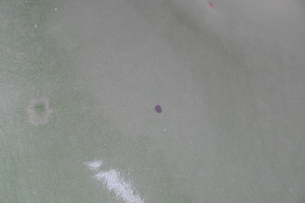 《引っ掛けシーリング式ペンダントライト加工費込み》　フランスアンティーク　大型サイズ　レトロなホーロー製シェードのペンダントライト　(R-086954)