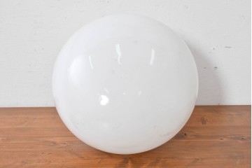 《引っ掛けシーリング式ペンダントライト加工費込み》　和製アンティーク　大正ロマン　タッセル飾りをあしらった丸型ペンダントライト　(R-086955)