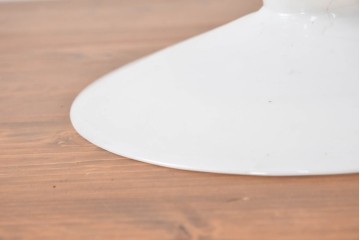 《引っ掛けシーリング式ペンダントライト加工費込み》　和製アンティーク　横地商会(Yokochi & Co.)　シンプルな平笠ペンダントライト　(R-086960)