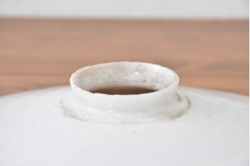 《引っ掛けシーリング式ペンダントライト加工費込み》　和製アンティーク　シンプルな平笠ペンダントライト　(R-086962)