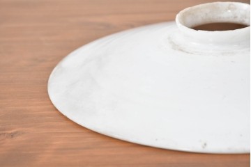 《引っ掛けシーリング式ペンダントライト加工費込み》　和製アンティーク　シンプルな平笠ペンダントライト　(R-086962)