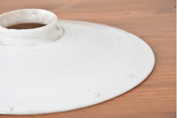 《引っ掛けシーリング式ペンダントライト加工費込み》　和製アンティーク　シンプルな平笠ペンダントライト　(R-086962)