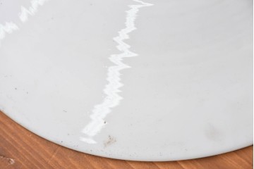 《引っ掛けシーリング式ペンダントライト加工費込み》　和製アンティーク　シンプルな平笠ペンダントライト　(R-086962)