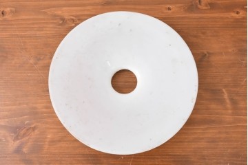 《引っ掛けシーリング式ペンダントライト加工費込み》　和製アンティーク　シンプルな平笠ペンダントライト　(R-086963)