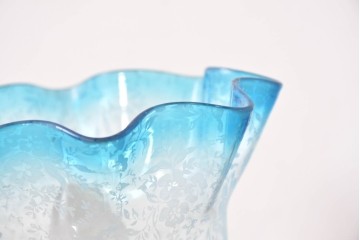 ヨーロッパヴィンテージ　氷コップのような可愛らしいフォルムのテーブルランプ　(R-086967)