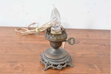 ヨーロッパヴィンテージ　氷コップのような可愛らしいフォルムのテーブルランプ　(R-086967)