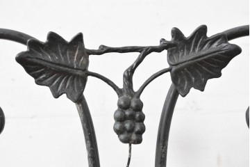 フランスヴィンテージ　Art de France(アール・ド・フランス)　アール・ヌーヴォー様式　溶かし込みガラスが美しい2灯テーブルランプ　(R-086971)