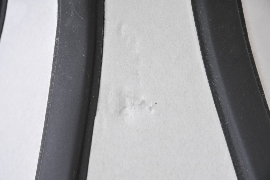 和製ヴィンテージ　柳沢木工所　金属フレーム×和紙張りの上品なテーブルランプ　(R-086976)