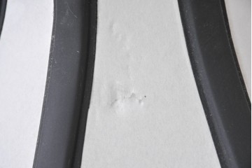 和製ヴィンテージ　柳沢木工所　金属フレーム×和紙張りの上品なテーブルランプ　(R-086976)