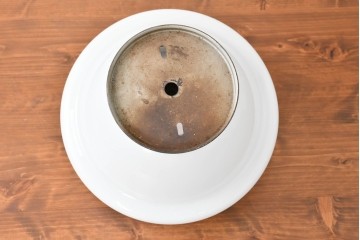 和製ヴィンテージ　広がりのあるシェードが目を引くシーリングライト　(R-086986)