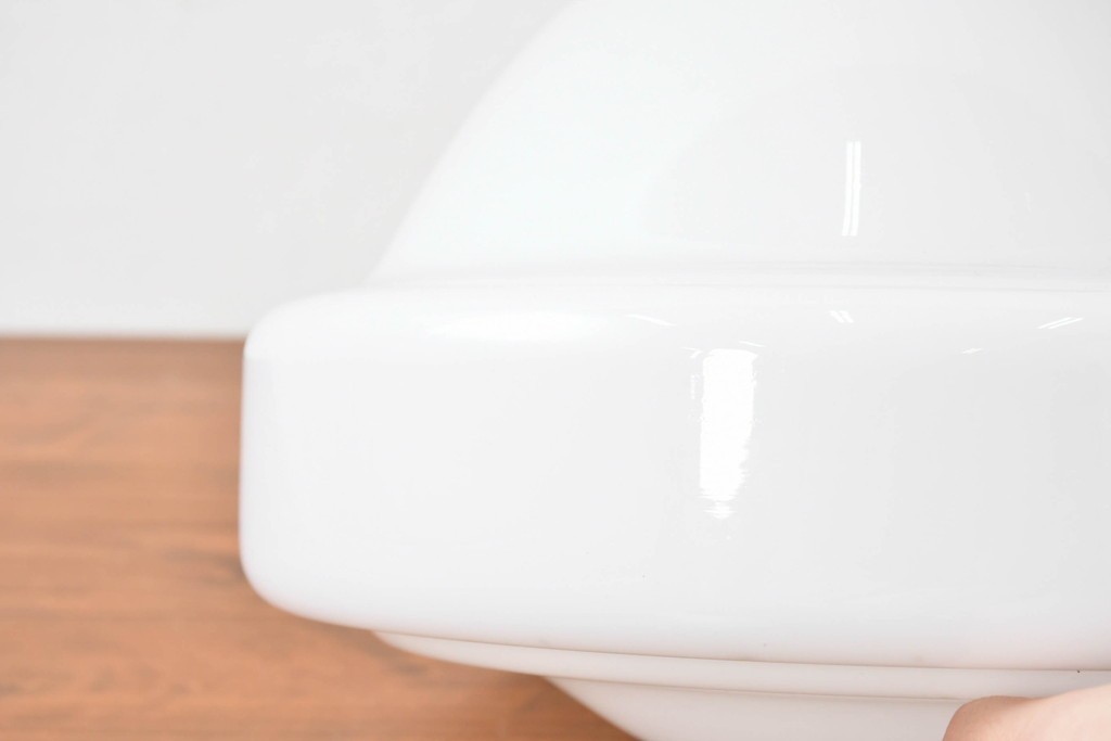 和製ヴィンテージ　広がりのあるシェードが目を引くシーリングライト　(R-086986)