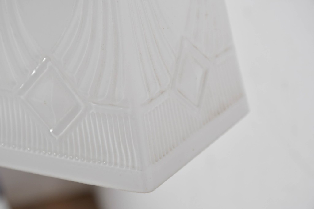 和製アンティーク　希少デザイン　大正ロマン薫る洋館スタイルのウォールライト　(R-086993)