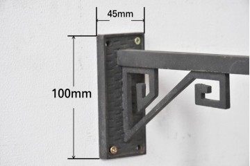 和製アンティーク　希少デザイン　大正ロマン薫る洋館スタイルのウォールライト　(R-086993)