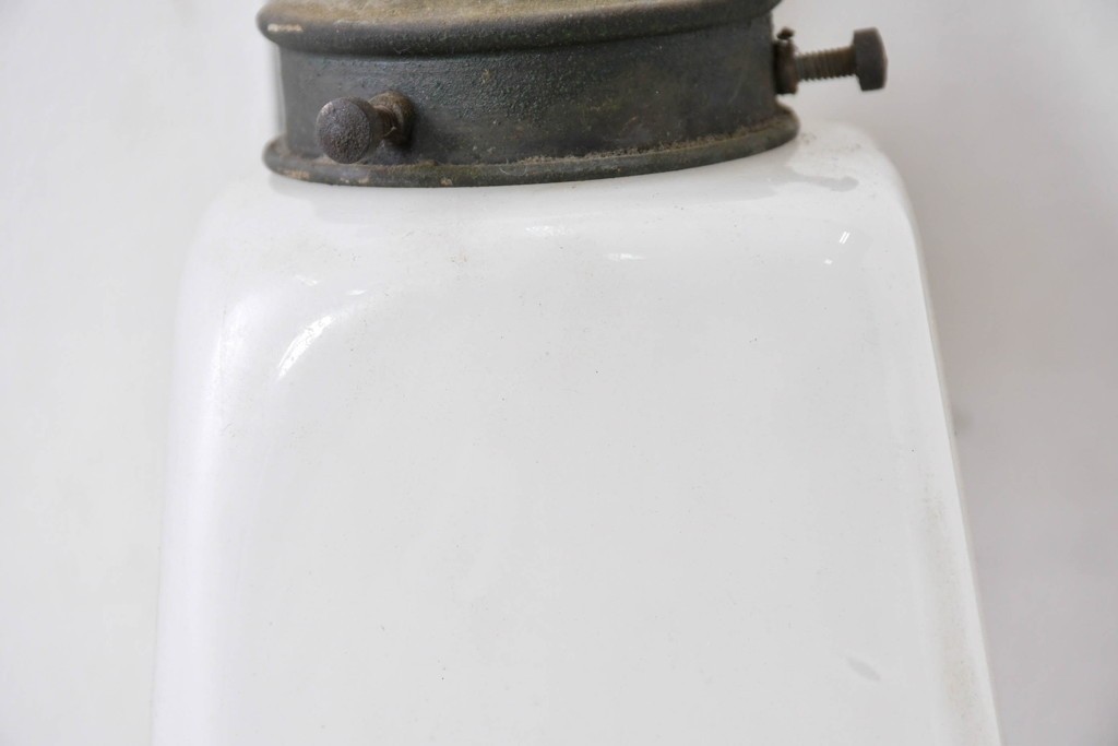 和製アンティーク　緩やかな曲線アームのウォールライト　(R-086994)