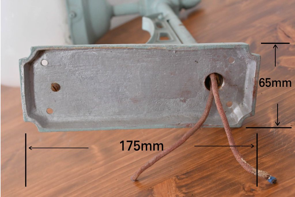 和製アンティーク　大正ロマンな洋館の雰囲気漂うウォールライト　(R-086995)