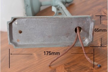 和製アンティーク　大正ロマンな洋館の雰囲気漂うウォールライト　(R-086995)