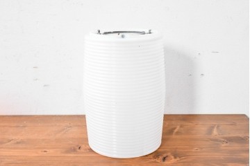 《引っ掛けシーリング式ペンダントライト加工費込み》和製ヴィンテージ　ナショナル(National、松下電工)　昭和レトロ　オレンジ色のペンダントライト　外箱付き　(R-086996)