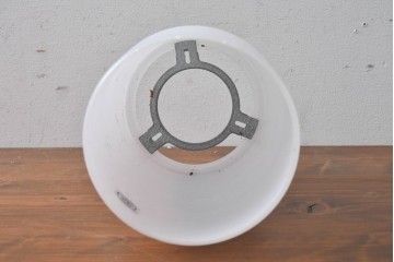 《引っ掛けシーリング式ペンダントライト加工費込み》和製ヴィンテージ　ナショナル(National、松下電工)　昭和レトロ　オレンジ色のペンダントライト　外箱付き　(R-086996)