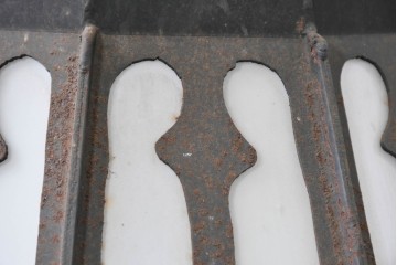 《直結式ペンダントライト加工費込み》　中古　金工職人　飯野歌之助作　ステンドグラスが彩るペンダントライト　(R-087001)