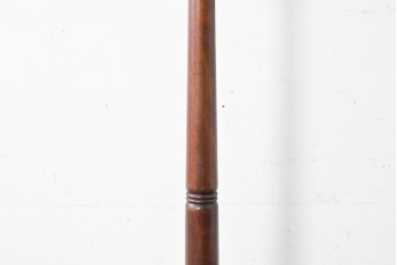 ヴィンテージ照明　松本民芸家具　挽き物の三本脚が目を惹くB型フロアスタンド　(R-087005)