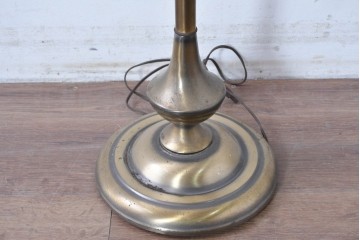 アメリカヴィンテージ　シンプルでクラシカルな佇まいのフロアスタンド　(R-087007)