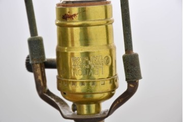 アメリカヴィンテージ　シンプルでクラシカルな佇まいのフロアスタンド　(R-087007)