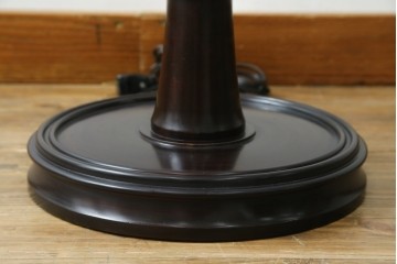 和製ヴィンテージ　希少デザイン　編み込みシェードが印象的なフロアスタンド　(R-087008)