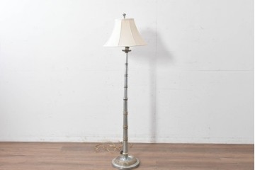 アメリカヴィンテージ　アールデコ　装飾的な支柱デザインが魅力のフロアスタンド　(R-087009)