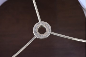 アメリカヴィンテージ　アールデコ　装飾的な支柱デザインが魅力のフロアスタンド　(R-087009)