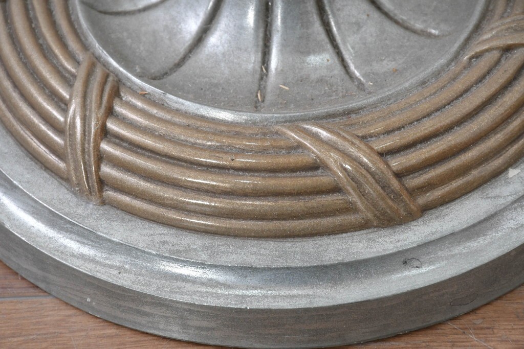 アメリカヴィンテージ　アールデコ　装飾的な支柱デザインが魅力のフロアスタンド　(R-087009)